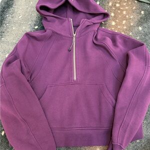 Lululemon Athletica Scuba Deep Purple Zip-Up